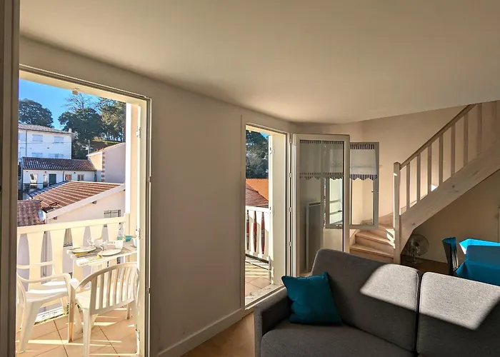 Duplex T3 Lumineux Avec Balcon, Parking Et Wifi A - Fr-1-420-140 Apartment Arcachon
