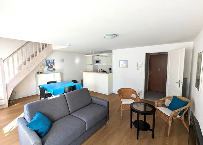 Apartment Duplex T3 Lumineux Avec Balcon, Parking Et Wifi A - Fr-1-420-140 Arcachon